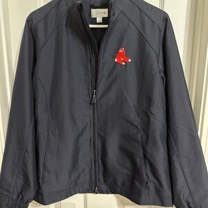 Women's Navy Red Sox Jacket